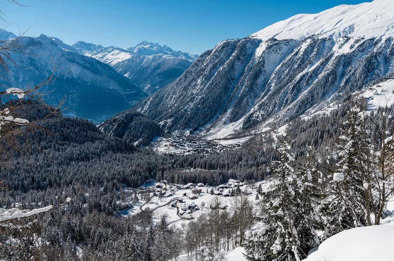 Saxo Villa Blatten bei Naters Exteriör bild