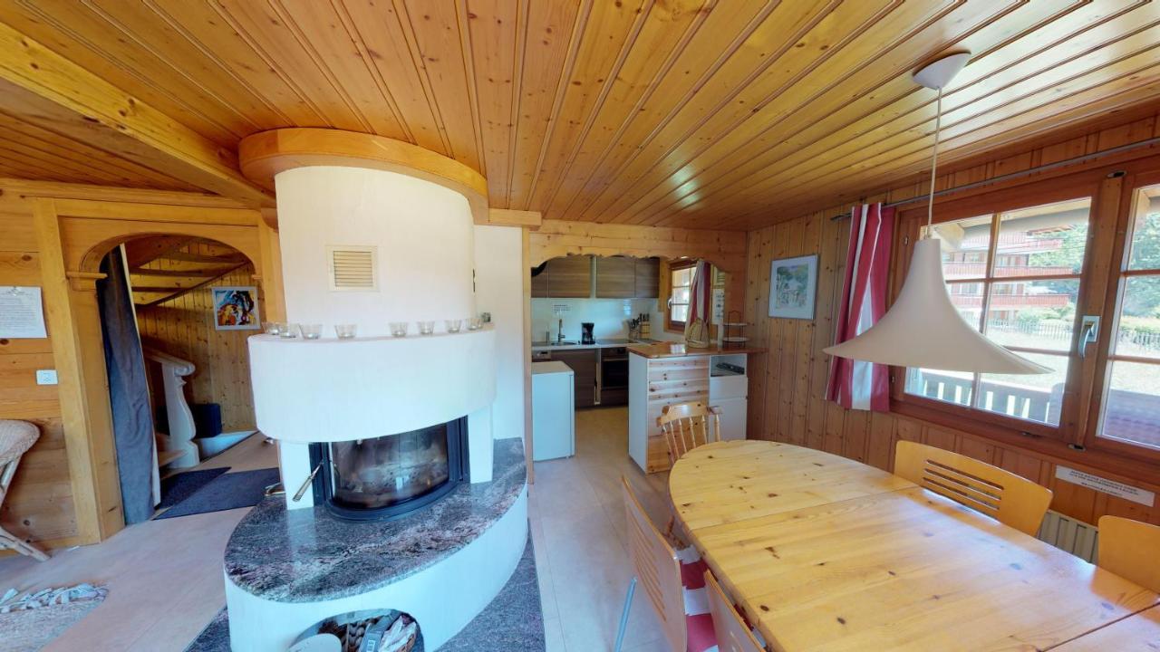 Saxo Villa Blatten bei Naters Exteriör bild
