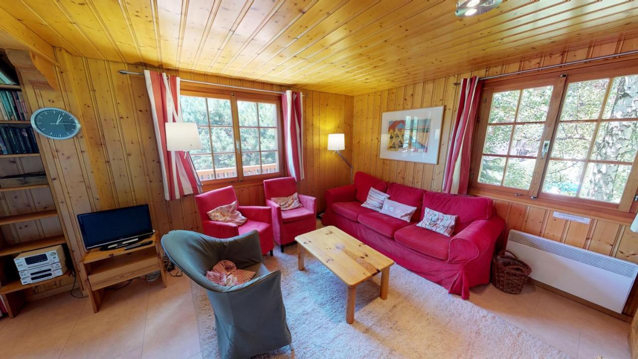 Saxo Villa Blatten bei Naters Exteriör bild
